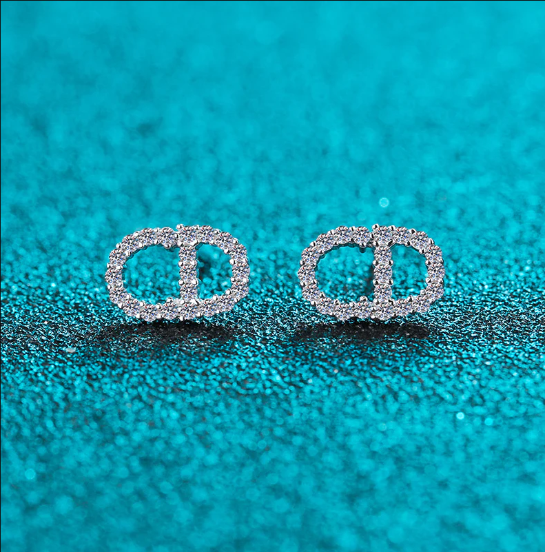 【ZHOYA】925 Sterling Silver Earrings Stud Combo