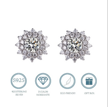 Load image into Gallery viewer, 【ZHOYA】925 Sterling Silver Earrings Stud Combo