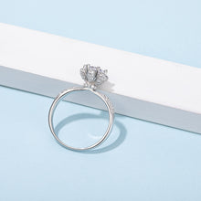 Load image into Gallery viewer, 【ZHOYA】 1-2CT Moissanite 925 Sterling Silver Ring