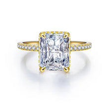 Load image into Gallery viewer, 【ZHOYA】4CT 925 sterling silver diamond women&#39;s  ring