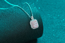 Cargar imagen en el visor de la galería, 【ZHOYA】925 Sterling Silver  1 carat emerald cut  Moissanite collarbone chain