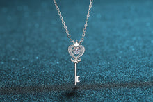 Charger l&#39;image dans la galerie, 【ZHOYA】s925 Sterling Silver collarbone Chain 30 ctp Moissanite Necklace