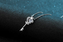 Load image into Gallery viewer, 【ZHOYA】s925 Sterling Silver collarbone Chain 30 ctp Moissanite Necklace