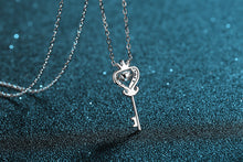 Load image into Gallery viewer, 【ZHOYA】s925 Sterling Silver collarbone Chain 30 ctp Moissanite Necklace