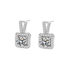 Cargar imagen en el visor de la galería, 【ZHOYA】 Elegant 0.5 CT S925 Silver Platinum Plated Earring