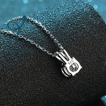 Charger l&#39;image dans la galerie, 【ZHOYA】Moissanite Platinum Silver Plated Necklace