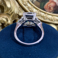 Charger l&#39;image dans la galerie, 【ZHOYA】8CT Moissanite Gemstone 925 Sterling Silver Ring