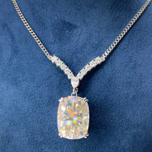 Cargar imagen en el visor de la galería, 【ZHOYA】30CT Moissanite 925 Sterling Silver necklace