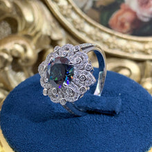 Charger l&#39;image dans la galerie, 【ZHOYA】2CT moissanite 925 Sterling Silver ring