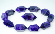 Cargar imagen en el visor de la galería, Amethyst double pointed column