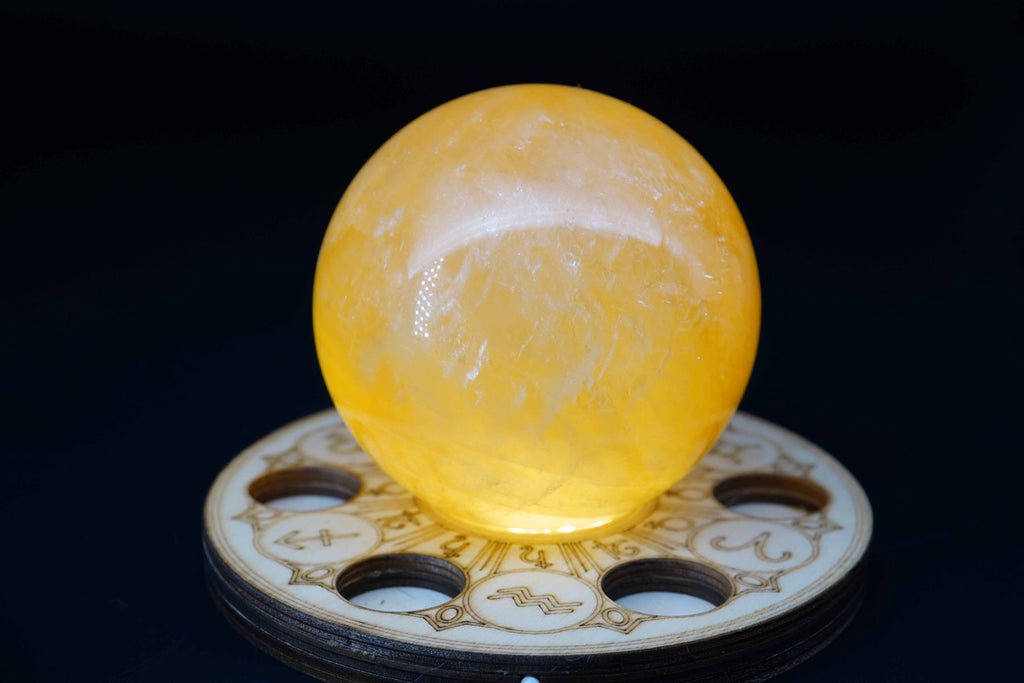 Yellow Calcite Balls