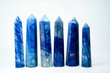 Blue Aventurine Pillars