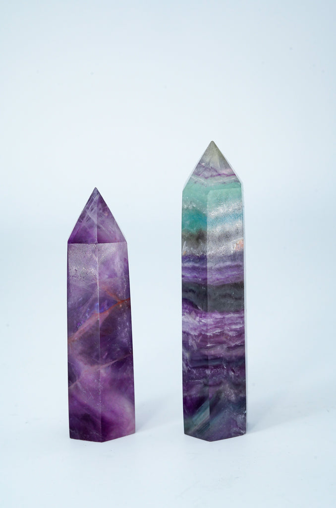 Fluorite small pillar