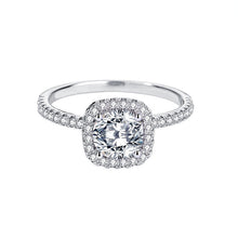 Charger l&#39;image dans la galerie, 【ZHOYA】 Luxury Round Cut 1 Carat S925 Silver Moissanite Ring