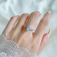 Cargar imagen en el visor de la galería, 【ZHOYA】Elegant Marquise Moissanite 1 CT S925 Silver Ring