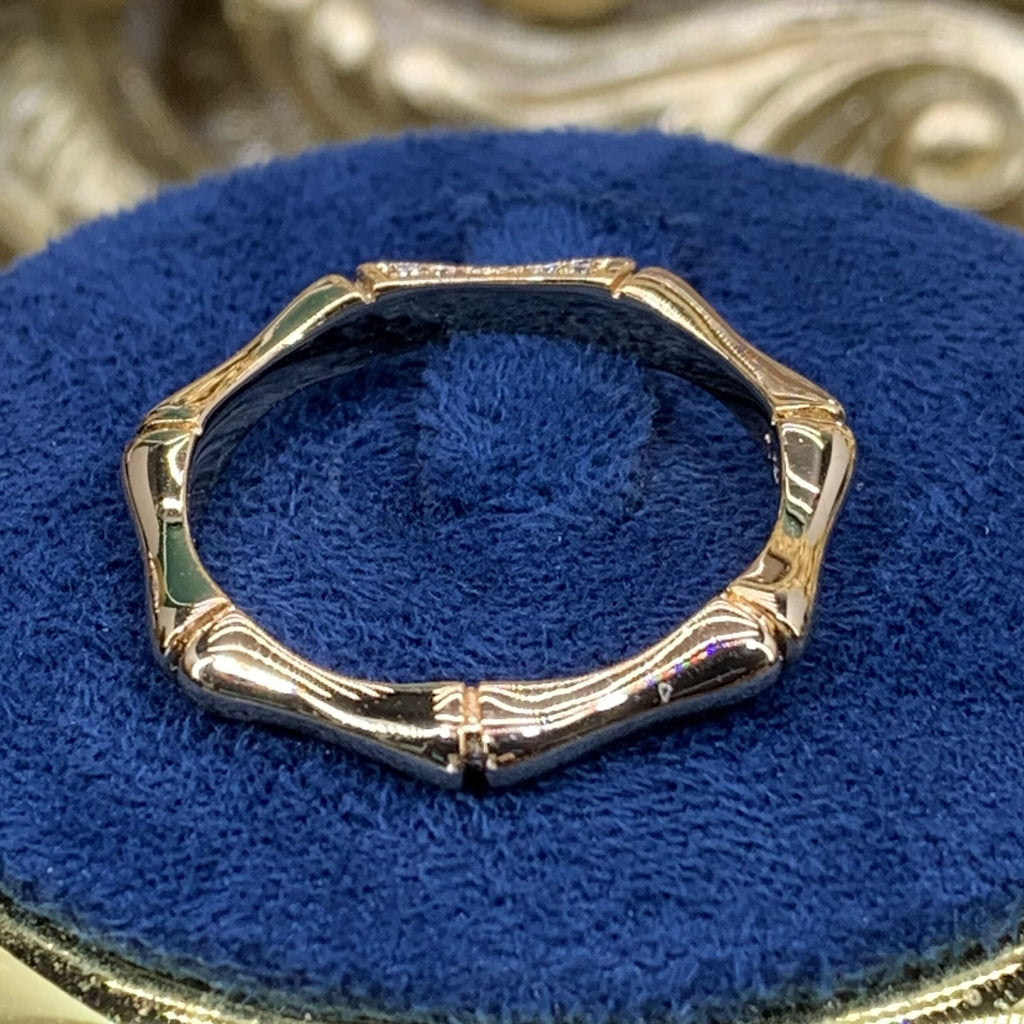 【ZHOYA】 Moissanite band ring