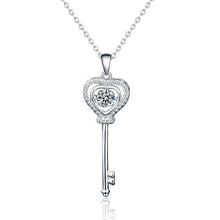 Charger l&#39;image dans la galerie, [MsJ] Moissanite Fairy Tale 1 Carat S925 Necklace NM002